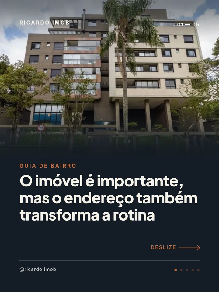 Página 1 de 5 — Guia de bairro: o imóvel é importante, mas o endereço também transforma a rotina.
